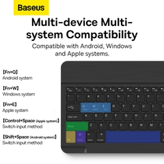 Bao Da Kèm Bàn Phím Baseus Brilliance Cho Pad | Bàn Phím Rời, Biến Máy Tính Bảng Thành Laptop