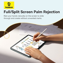 Bút Cảm Ứng Sạc Có Dây Baseus Smooth Writing 3 | Chống Tì Tay, Viết Vẽ Mượt Mà