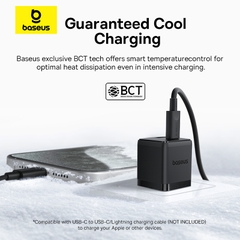 Cốc Sạc Nhanh Baseus Palm Fast Charger C+U 20W