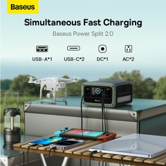 Trạm Sạc Di Động Baseus 140W 48000mAh | Sạc Nhanh PD3.1, Siêu Gọn (AC 110V)
