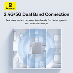 Bộ Chuyển Đổi USB Wifi Baseus FastJoy | Nâng Cấp Mạng Cho PC, Tăng Cường Sóng Wifi