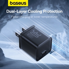 Củ Sạc Nhanh Baseus GaN5S 30W Type-C | Công Nghệ Mới Siêu Nhỏ Gọn, Sạc Nhanh iP & Điện Thoại