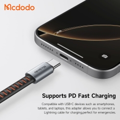 Đầu Chuyển Đổi Mcdodo iP to Type-C 3-in-1 Multi Adapter