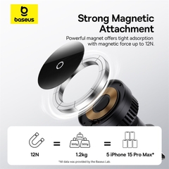 Giá Đỡ Ô Tô Baseus MagPro 15W | Sạc Từ Tính, Tản Nhiệt Quạt Chủ Động, Hít Cực Chắc