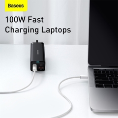 Cáp Sạc Baseus Dynamic Series 100W Type-C to Type-C | Chip E-Marker, Bện Dù Bền