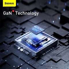 Bộ Sạc Nhanh Để Bàn Baseus GaN3 Pro 65W | 4 Cổng Type-C USB Nối Dài Sạc Laptop Điện Thoại
