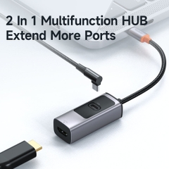 Hub Mở Rộng Kết Nối Mcdodo 2 in 1 USB-C Docking Station (PD100W+HDMI 8K)