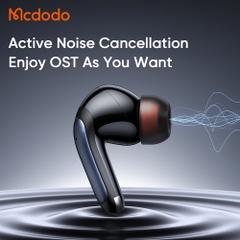 Tai Nghe Chống Ồn Mcdodo N2 | Chống Ồn Kép ANC & ENC, Màn Hình LED