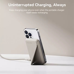 Pin Sạc Dự Phòng Voltme MagPak 5K | Hít Nam Châm, Có Chân Chống & Sạc Không Dây