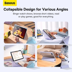 Ốp Lưng Baseus Minimalist Gấp Đa Năng Cho Pad | Siêu Mỏng Nhẹ, Chống Va Đập, Kèm Khe Cắm Bút