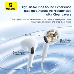 Tai Nghe Có Dây OS-Baseus Encok CZ19 / HZ19 Wired Earphones