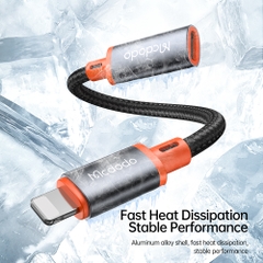 Cáp Chuyển Đổi Mcdodo Castle Type-C sang Ln | Mở Rộng Kết Nối Cho Các Dòng Máy iP