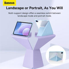Ốp Lưng Baseus Minimalist Gấp Đa Năng Cho Pad | Siêu Mỏng Nhẹ, Chống Va Đập, Kèm Khe Cắm Bút