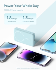 Pin Sạc Dự Phòng Baseus Magnetic 10000mAh | Sạc Nhanh Không Dây & Có Dây 30W