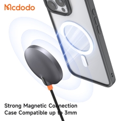 Sạc Không Dây Từ Tính Mcdodo MagQ 15W | Siêu Mỏng Nhẹ, Tương Thích Qi2