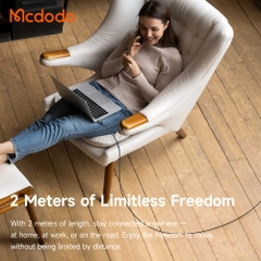 Cáp Sạc Mcdodo Luma 140W Type-C to Magsafe3 | Cổng Sạc Từ Tính Cho Mac, Có Đèn LED Báo