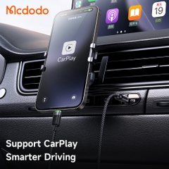 Cáp Sạc Nhanh Mcdodo 60W PD Type-C to Type-C | Từ Tính Tự Cuốn Gọn Chống Rối