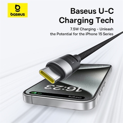 Cáp Sạc Đa Năng Baseus StarSpeed 100W USB to M+L+C | Dây Dù Siêu Bền, Sạc Cùng Lúc 3 Thiết Bị