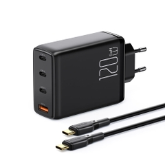 Cốc Sạc Nhanh Mcdodo Convergence 120W GaN Set | Kèm Cáp 100W 2m, Sạc 4 Thiết Bị, 3Type-C + USB