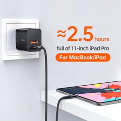 Cốc Sạc Nhanh Mcdodo 20W PD+QC Charger (USB + Type-C)