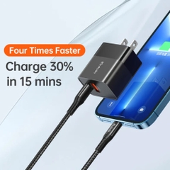 Củ Sạc Mcdodo PD 20W 2 Cổng USB & Type-C | Sạc Nhanh Cùng Lúc 2 Thiết Bị Gọn Nhẹ