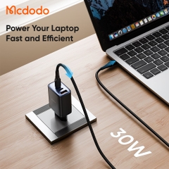 Cốc Sạc Nhanh Mcdodo 30W Đa Năng 3 Cổng | 2 Type-C + 1 USB, Màn Hình Kỹ Thuật Số