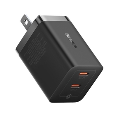 Củ Sạc Nhanh Baseus GaN5 Pro 40W | 2 Cổng Type-C, Sạc Cùng Lúc 2 Thiết Bị
