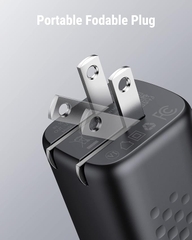 Cốc Sạc Voltme Revo 12 Duo | 2 Cổng USB Nhỏ Gọn, Chân Gập Tiện Lợi Cho Du Lịch