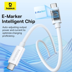 Cáp Baseus USB4 Superior Series 2 Type-C to Type-C 240W | 40Gbps, Xuất Hình 8K, Sạc Nhanh Laptop