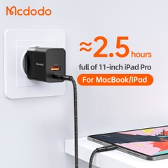 Bộ Cốc Sạc Nhanh Mcdodo Hydrogen Series 20W Charger