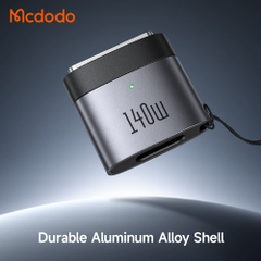 Đầu Chuyển Mcdodo 140W Type-C sang Cổng Sạc Từ Tính | Dùng Cho Mac, Có Đèn LED