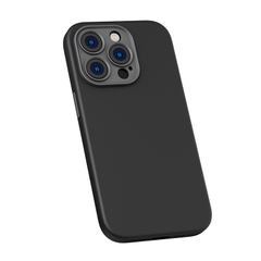 Combo Ốp Lưng Baseus Silicon Lỏng Cho iP14 | Mềm Mịn Chống Bẩn & Kèm Dán Cường Lực