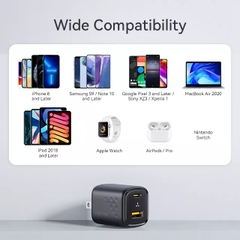 Cốc Sạc Nhanh Voltme Revo 30 Duo GaN Tech Charger (USB + TypeC)