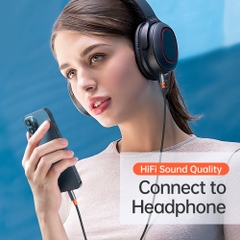 Cáp Chuyển Mcdodo Castle Ln / Type-C to 3.5mm | Dùng Cho Ô Tô, Loa, Dây Dù Chống Nhiễu HiFi