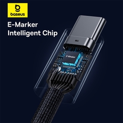 Cáp Sạc Baseus Flash 2 USB4 240W Type-C to Type-C | 40Gbps, Xuất Hình 8K, Sạc Nhanh Laptop