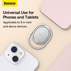 Nhẫn Đỡ Điện Thoại Baseus Rails Siêu Mỏng | Thiết Kế Vòng Kép, Xoay 360 Độ
