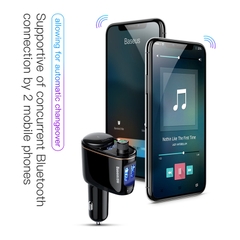 Tẩu Sạc Ô Tô Baseus S06 Bluetooth MP3 | Mở Rộng Cổng Tẩu, Hỗ Trợ Nghe Nhạc, Đàm Thoại