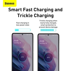 Bộ Sạc Nhanh Baseus Super Si 25W | Kèm Cáp Type-C to Type-C, Sạc Siêu Nhanh PPS