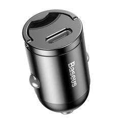 Tẩu Sạc Mini Baseus Tiny Star Gen4 30W | Ẩn Hoàn Toàn, Hợp Kim, Chọn Cổng USB/Type-C