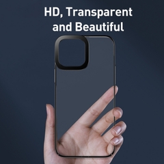 Ốp lưng nhựa cứng trong suốt Baseus Glitter Case dùng cho iPhone 13/13Pro/13Promax 2021