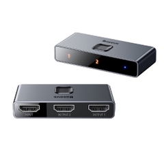 Bộ Chia HDMI 2 Chiều Baseus Matrix | 2 In 1 Out / 1 In 2 Out, Hỗ Trợ 4K/30Hz