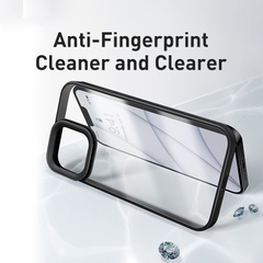 Ốp Lưng Nhựa Cứng Trong Suốt Bảo Vệ Camera Baseus Crystal Dùng Cho iPhone 13 2021