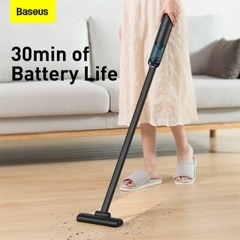 Máy Hút Bụi Cầm Tay Không Dây Baseus H5 | Lực Hút 16000Pa, Pin Trâu, Kèm Đế Sạc, Lọc Bụi, Gọn Nhẹ