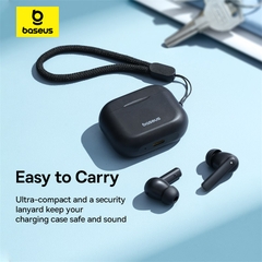 Tai Nghe TWS Baseus Bowie E17 | Bluetooth 5.3, Âm Bass Sống Động, Khử Ồn Đàm Thoại ENC