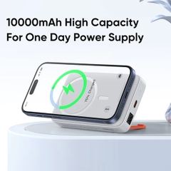 Pin Sạc Dự Phòng Không Dây Mcdodo 10000mAh 20W Built-in Bracket Magnetic Wireless Power Bank