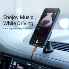 Cáp Chuyển Mcdodo Castle Ln / Type-C to 3.5mm | Dùng Cho Ô Tô, Loa, Dây Dù Chống Nhiễu HiFi