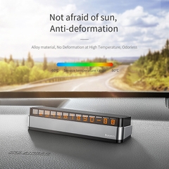 Bảng Ghi Số Điện Thoại Ô Tô Baseus Moonlight Box | Hợp Kim Cao Cấp, Thiết Kế Sang Trọng