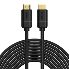 Cáp HDMI 2.0 Baseus High Definition | Hỗ Trợ 4K@60Hz, Chống Nhiễu Tốt, Dùng Laptop, TV, Máy Chiếu