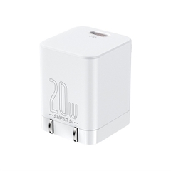 Cốc Sạc Nhanh Baseus Super Si Pro 20W | Chân Cắm Gập Gọn, Siêu Nhỏ Gọn