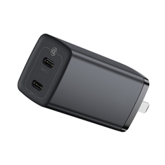 Cốc Sạc Nhanh Baseus GaN2 Lite 65W | Hỗ Trợ Sạc Laptop & Điện Thoại 2 Cổng Type-C USB Nhỏ Gọn